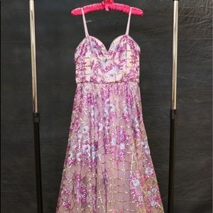 Sequins Prom Dress